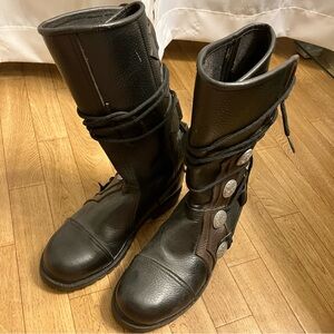Handmade Renaissance cosplay boots